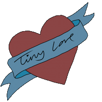 Tiny Love Sticker by Præmature fortællinger