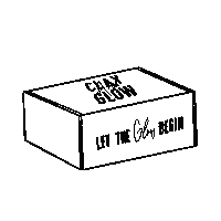 Box Glow Sticker by Clay And Glow®