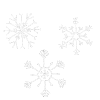 Christmas Snow Sticker