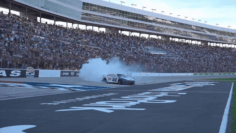 Joey Logano Celebration GIF by NASCAR