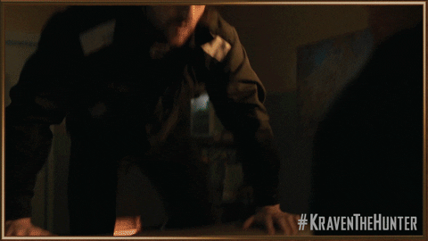 Aaron Taylor-Johnson Fighting GIF by Kraven the Hunter