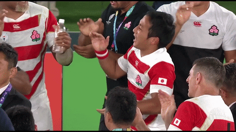 Happy Dance GIF by World Rugby