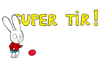 Super Cool Goal Sticker by Simon Super Rabbit