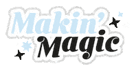 Feel The Magic Stars Sticker by Kristy Gray