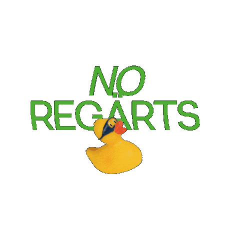 Grawewohnen duck no regrets ente grawe Sticker