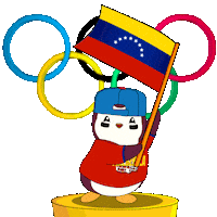 Flag Penguin Sticker by Pudgy Penguins
