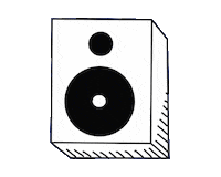 Francescoiv music robot pump ciao Sticker