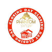 Closingday Sticker by Phantom Real Estate