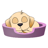 Dog Comedy Sticker by Hugo.fm