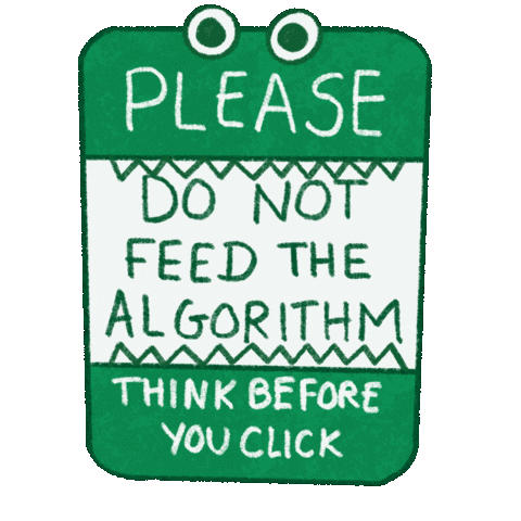 Feed The Algorithm Stickers - Find & Share on GIPHY