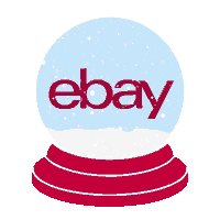 Merry Christmas Winter Sticker by eBay