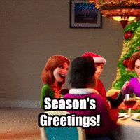 Seasons Greetings Friends GIF by elkijahspark