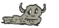 Monster Move Sticker