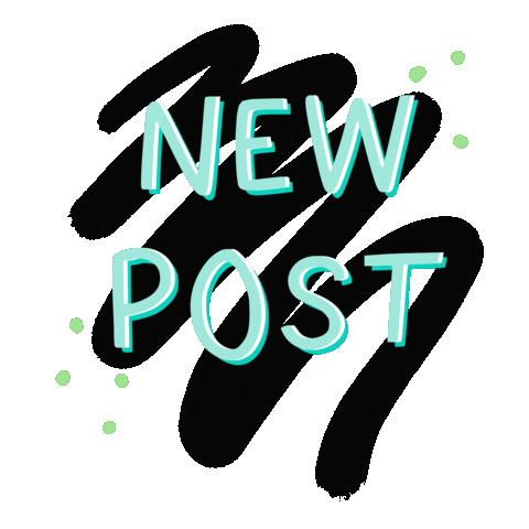 athomewithjess new post newpost blogger Sticker