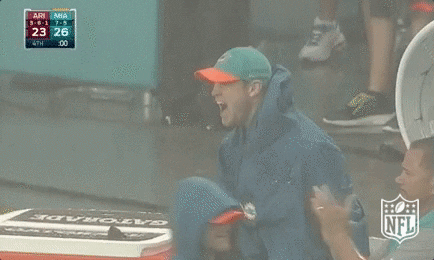 Yelling Miami Dolphins GIF by NFL