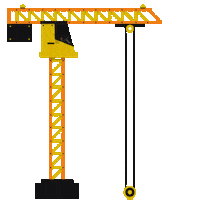 bau-dein-ding new newpost sign construction Sticker