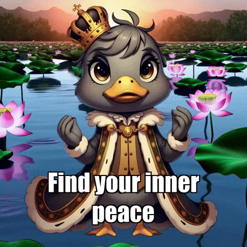 Peace Mindfulness GIF by sirduckbeth