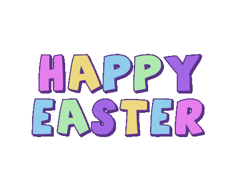 bethlemos spring letters colors easter Sticker