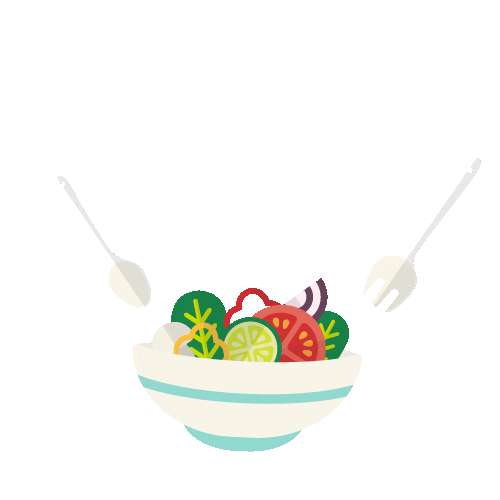 Salad Veggies Sticker by Healthy Living Market