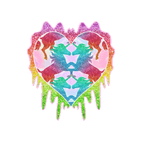 Heart Sticker by TheGrungeMonkey