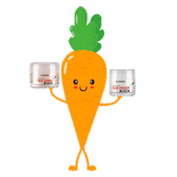 Vegan Carrot Sticker by MrSCRUBBER