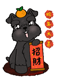 Schnauzer Sticker