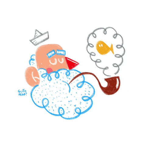 gutorespi fish sailor pipe GIF