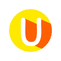 Orange Abc Sticker