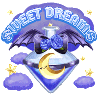 Sleepy Good Night Sticker