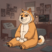 Chilling To The Moon GIF by Doge Pound