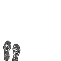 santa footprints Sticker by cottononkids