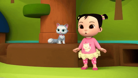 Dance Cat GIF by Moonbug