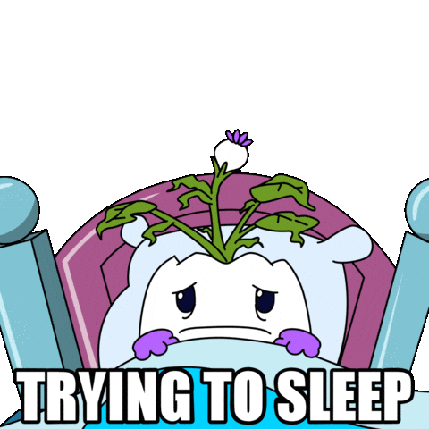 Tired Good Night Sticker by Magic Eden