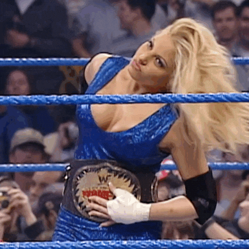 Smackdown The Champ Is Here GIF by Trish Stratus