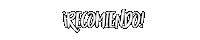 Recomiendo Sticker by Raveloteca;