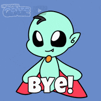 See Ya Goodbye GIF by Christophers Genie