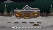 fire snow GIF by South Park 