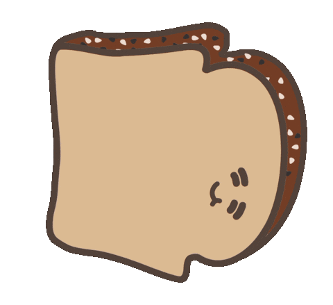 Happy Fun Sticker by Tasty Toastys