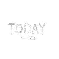 Today Sticker by K13marketing