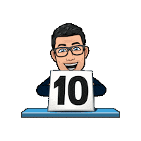 10 Sticker by K13marketing