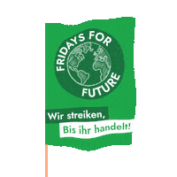 Flag Justice Sticker by Fridays for Future Hamburg