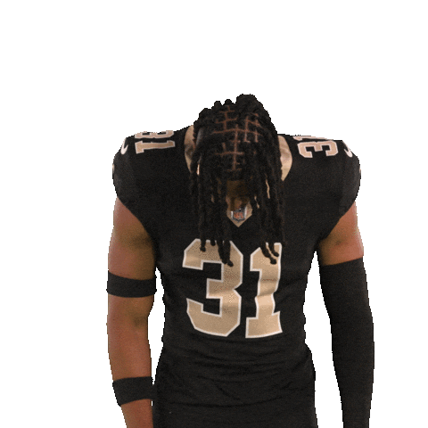 Nfl Armscrossed Sticker by New Orleans Saints