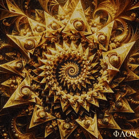 Golden Star Loop GIF by George Longovitis