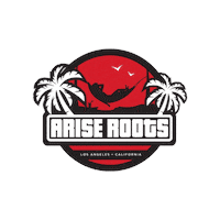 ariseroots beach california la los angeles Sticker