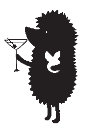 eziitismigla bar hedgehog latvia ezitis Sticker