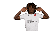 leevon_lv soccer latvia futbols saldus Sticker