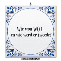 Reflectie Winnaar Sticker by Tegelspreuken.nl