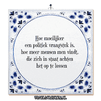 Humor Analyse Sticker by Tegelspreuken.nl