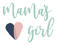 Mamas Girl Sticker by Lillie Dimple