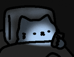 Sad Cat GIF by sillynub